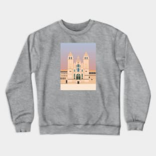 Santiago de Compostela Cathedral, Camino de Santiago, Galicia, Spain Crewneck Sweatshirt